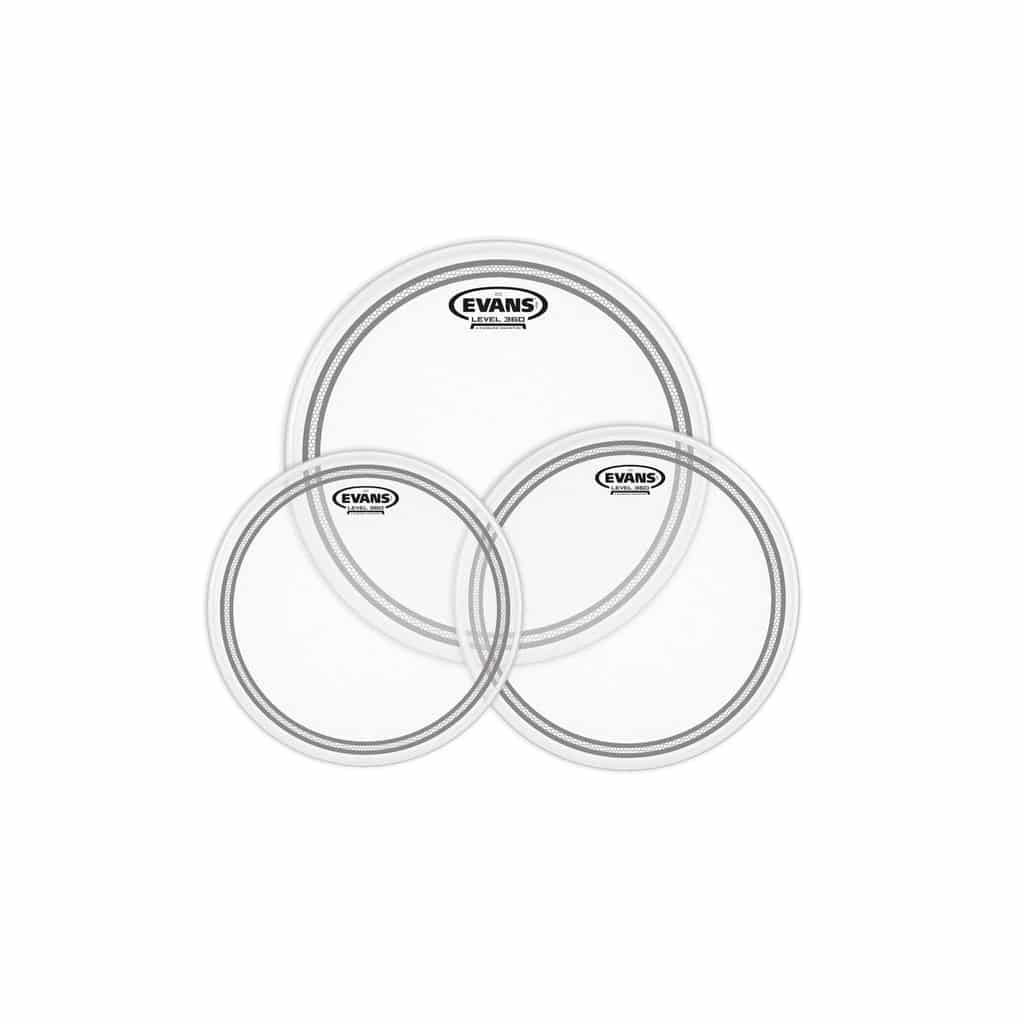Evans Drumheads - Tompack : EC2 CTD 10,12,16'' Rck