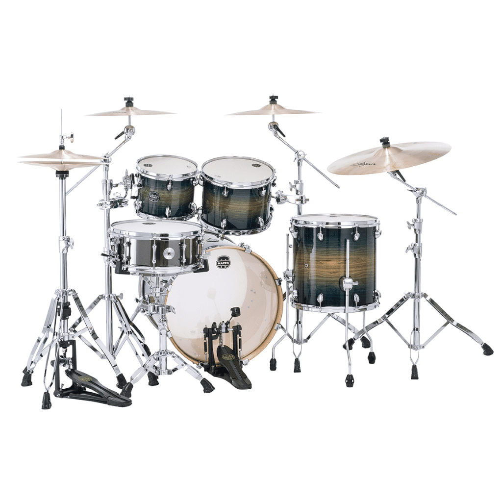 Mapex Armory 5-Piece Fusion Drum Kit - Rainforest Burst (excludes hardware & cymbals) - Image 2