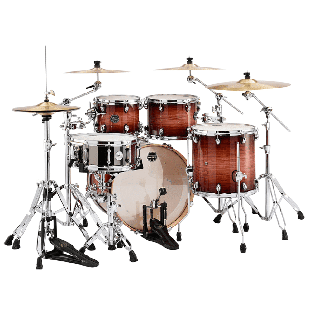 Mapex Armory 5-Piece Fusion Drum Kit - Redwood Burst (excludes hardware & cymbals) - Image 2