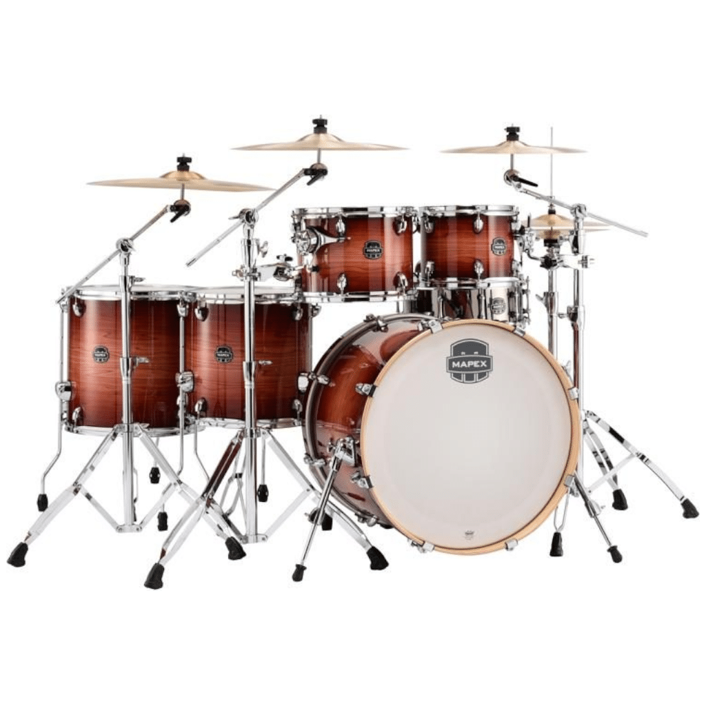 Mapex Armory 6-Piece Studioease Fast Drum Kit – Redwood Burst (excludes hardware & cymbals)