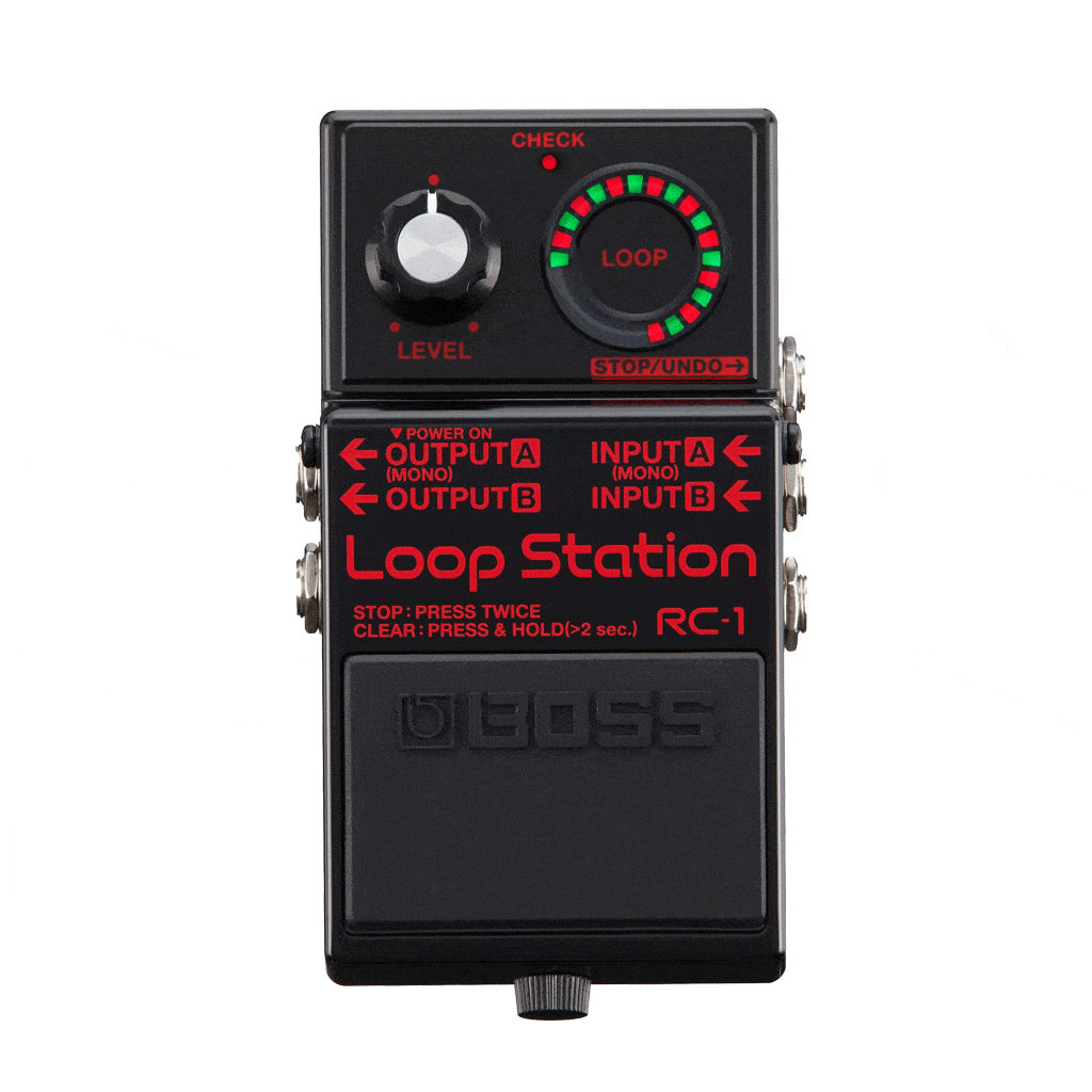 Boss RC-1 Loop Station Looper Pedal - Black