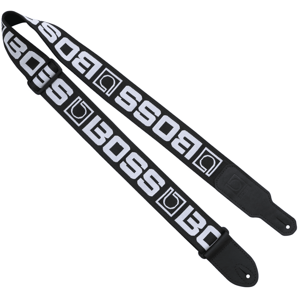 Boss BSM-20 Guitar Strap - Black/Black - Image 3