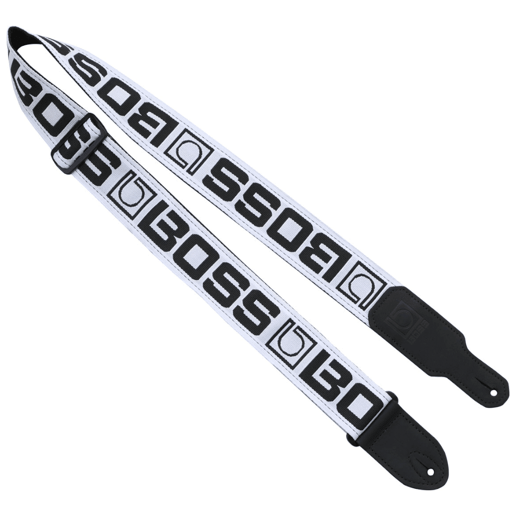 Boss BSM-20 Guitar Strap - Black/Black - Image 2