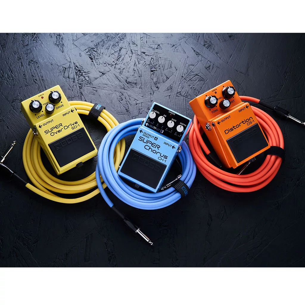 Boss BIC-10A 10-Foot Instrument Cable - Yellow - Image 3