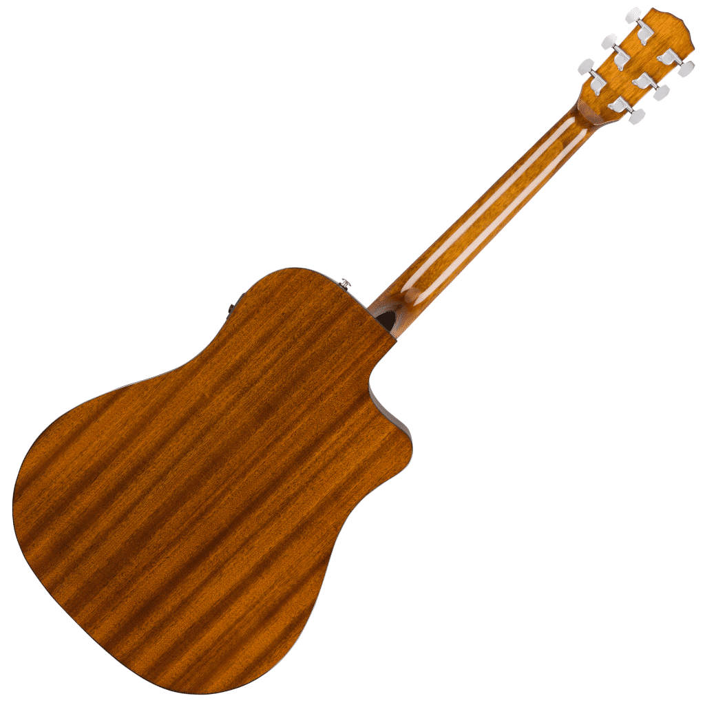 Fender CD-60SCE Cutaway Acoustic-Electric Guitar - Natural - Left Handed - Image 5