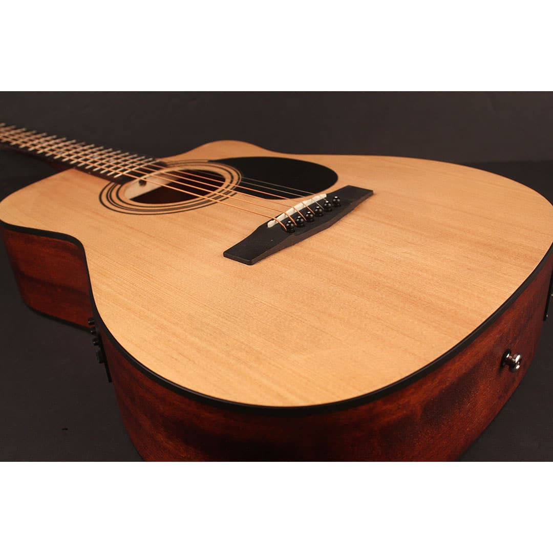 Cort AF515CE Acoustic-Electric Guitar with Bag - Open Pore Natural - Image 4