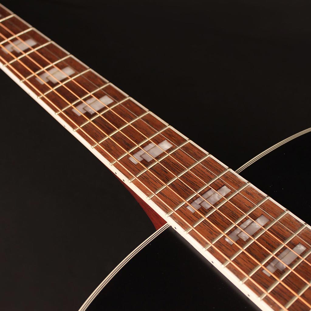 Cort CJ Retro Jumbo Acoustic-Electric Guitar with Gig Bag - Vintage Burst - Image 5
