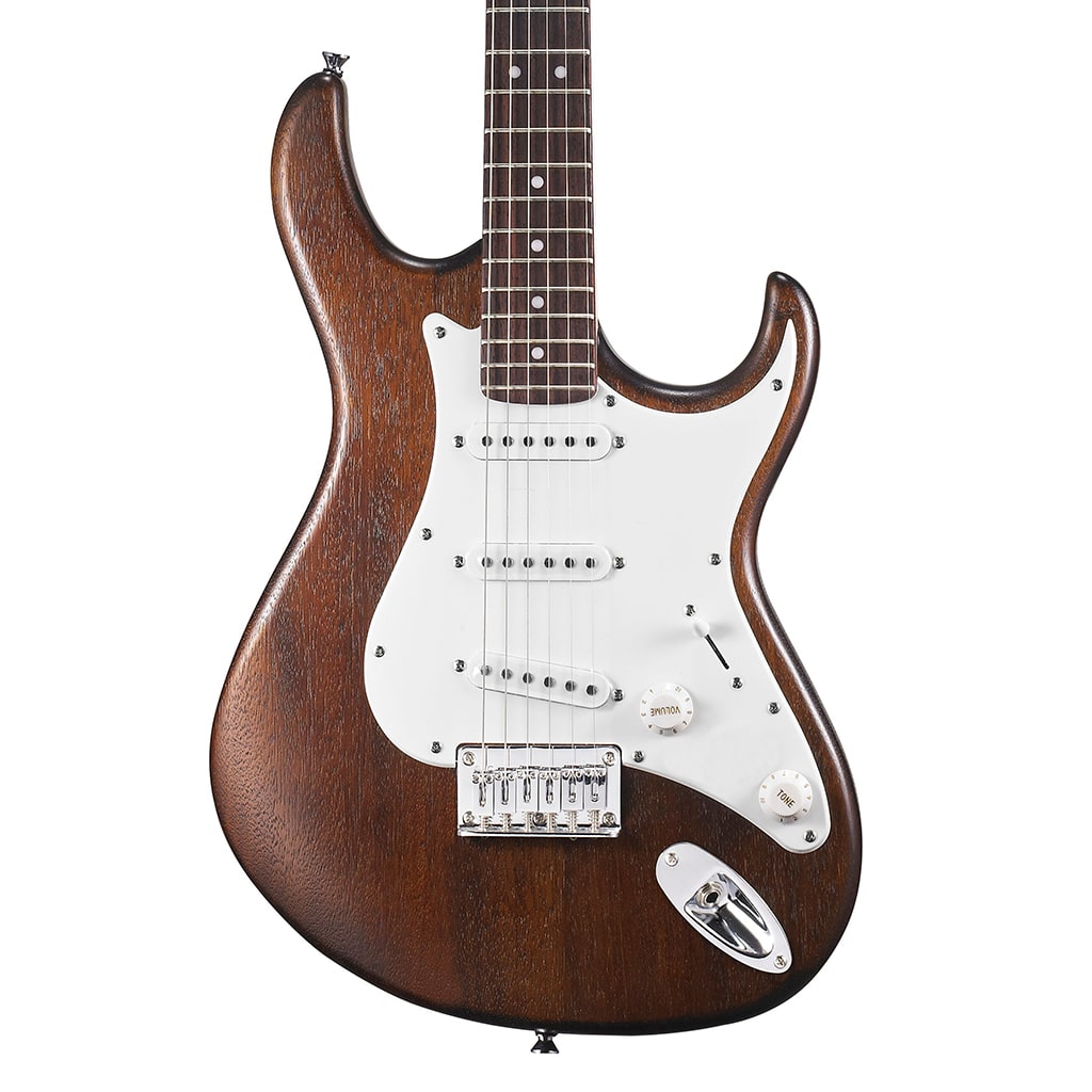 Cort G100 Electric Guitar - Open Pore Walnut