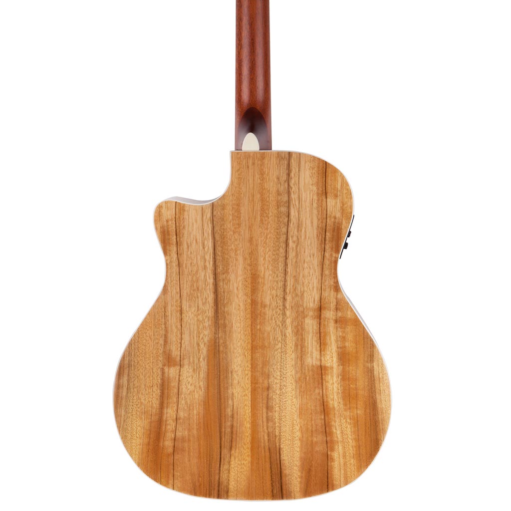 Cort GA-DAO Acoustic-Electric Guitar – Natural w/ Bag - Image 3
