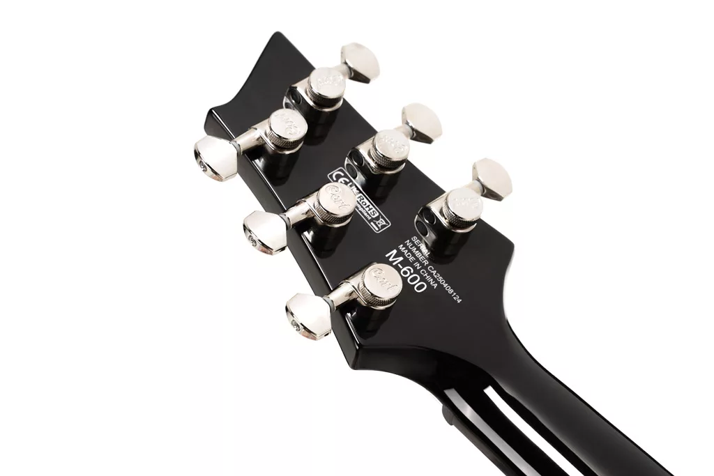 Cort M600 HH Electric Guitar - Flamed Maple Blue Burst - Image 8