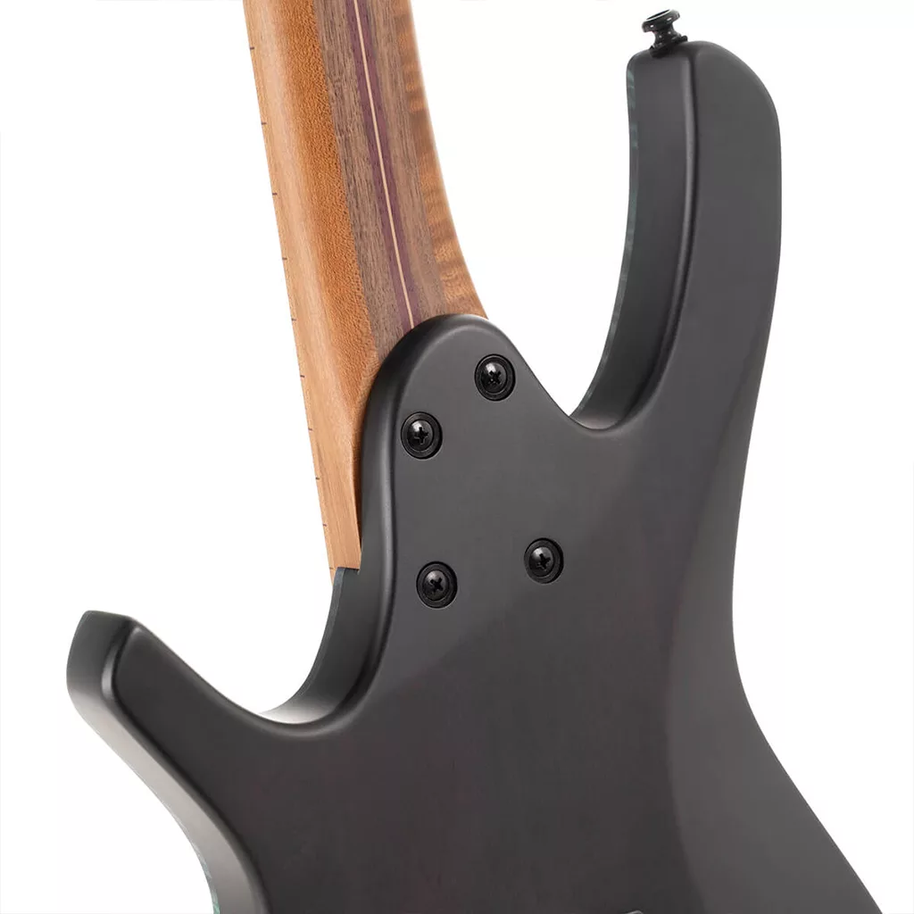 Cort SPACE4 Headless 4-String Electric Bass Guitar – Star Dust Green - Image 6