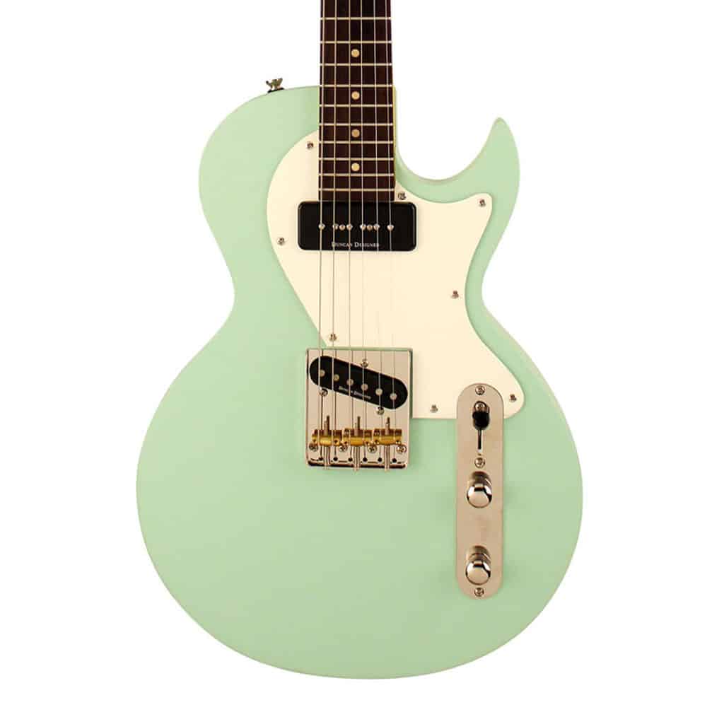 Cort CR-LTD16 Limited Edition Electric Guitar - Surf Green Matte