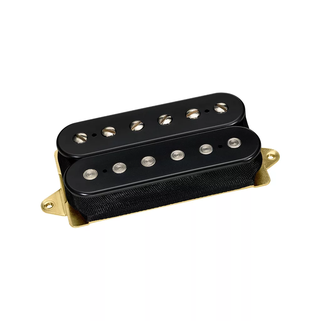 Dimarzio Air Norton Vintage / PAF Output Humbucker Pickup - Black with Nickel Poles