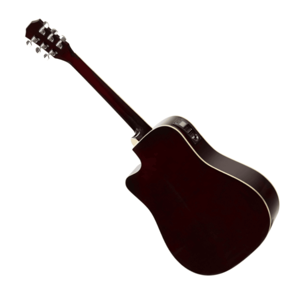 De Salvo AG1CE Acoustic-Electric Guitar - Natural - Image 5