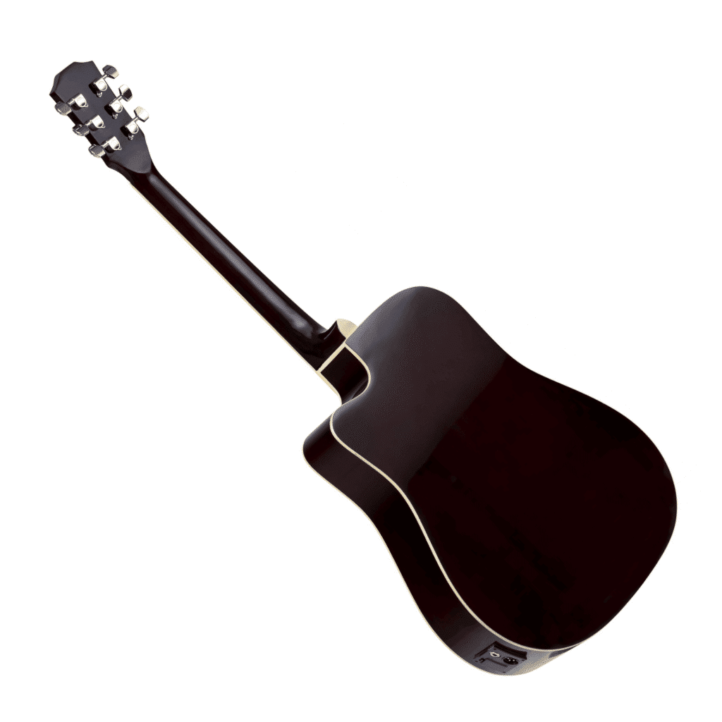 De Salvo AG1CE Acoustic-Electric Guitar - Natural - Image 4