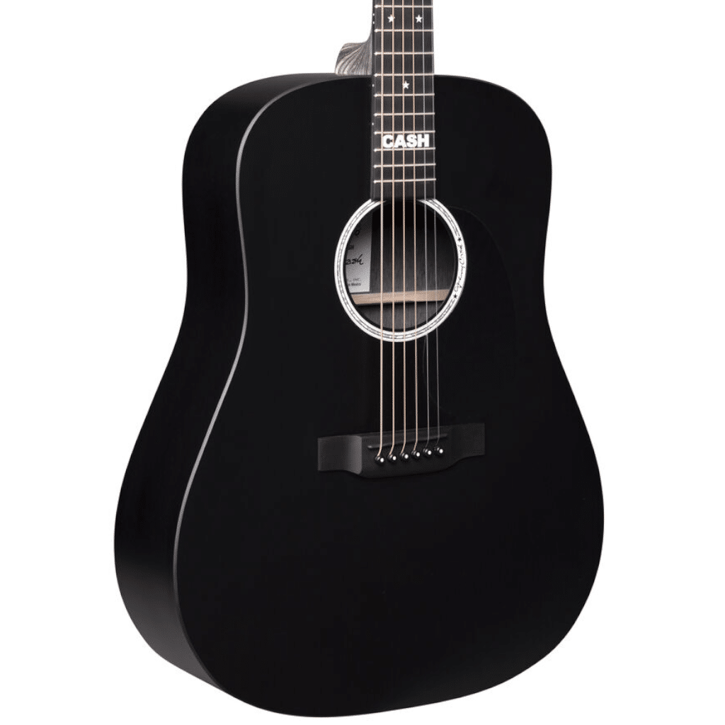Martin DX Johnny Cash Signature Acoustic Guitar - Jett Black
