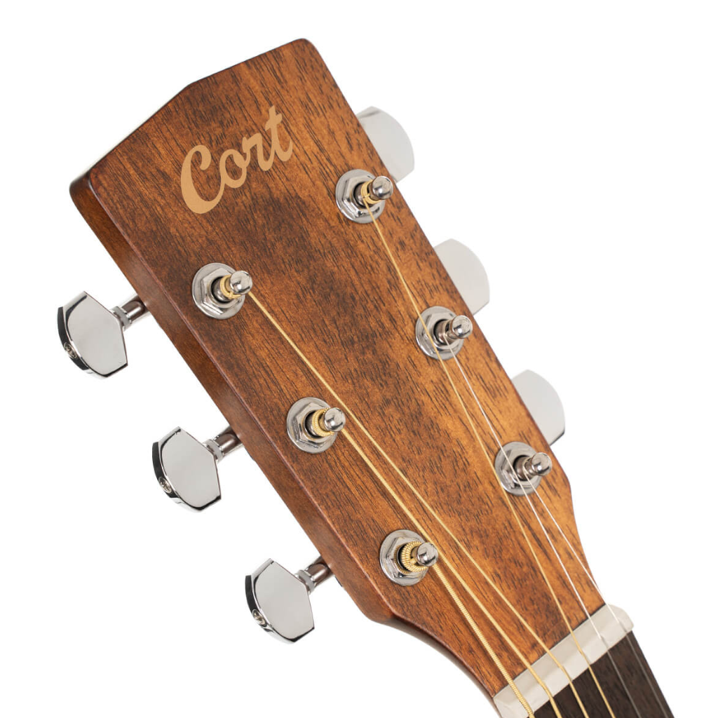 Cort Earth60MCE Acoustic-Electric Guitar – Natural - Image 5