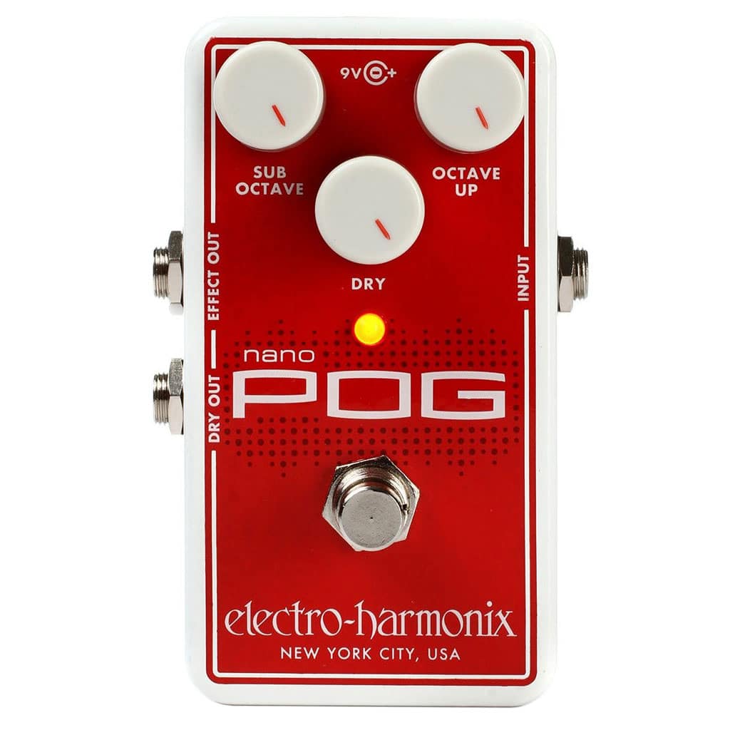 Electro-Harmonix Nano Pog Polyphonic Octave Generator Effects Pedal