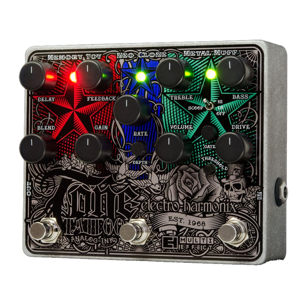 Electro-Harmonix Tone Tattoo Analog Multi-Effects Pedal