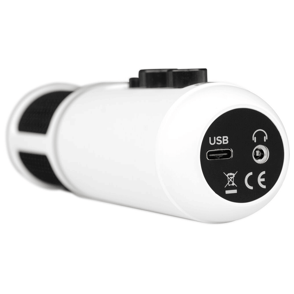 Mackie EM-USB EleMent Series USB Condenser Microphone - Limited Edition White - Image 3