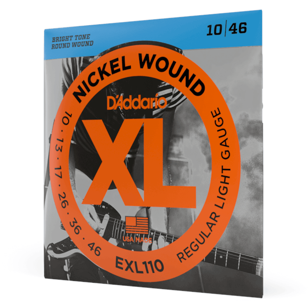 D'Addario EXL110 Nickel Wound Electric Guitar Strings - (10-46) - Image 2