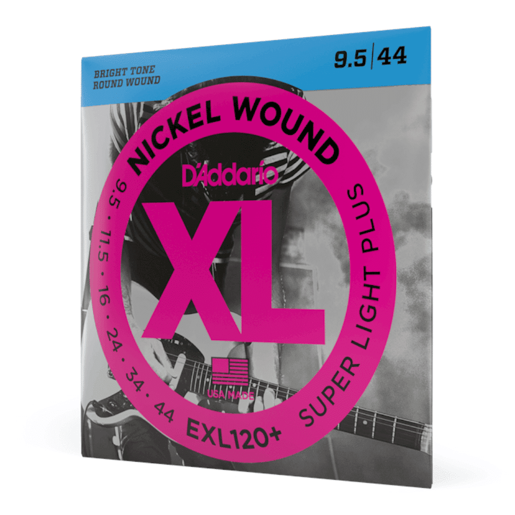 D'Addario EXL120+ Nickel Wound Electric Guitar Strings - (9.5-44) - Image 2