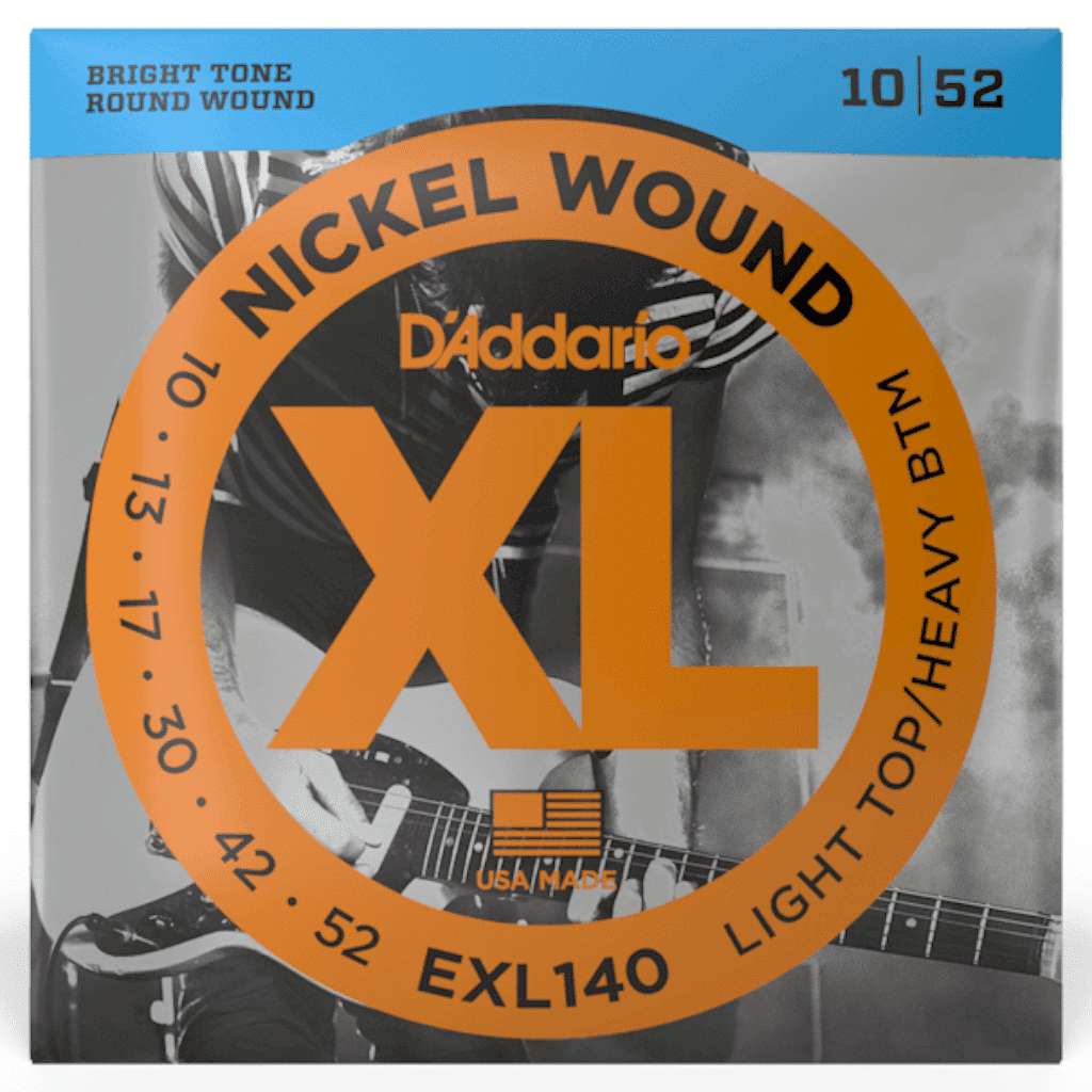 D'Addario EXL140 Electric Guitar Strings (10-52)