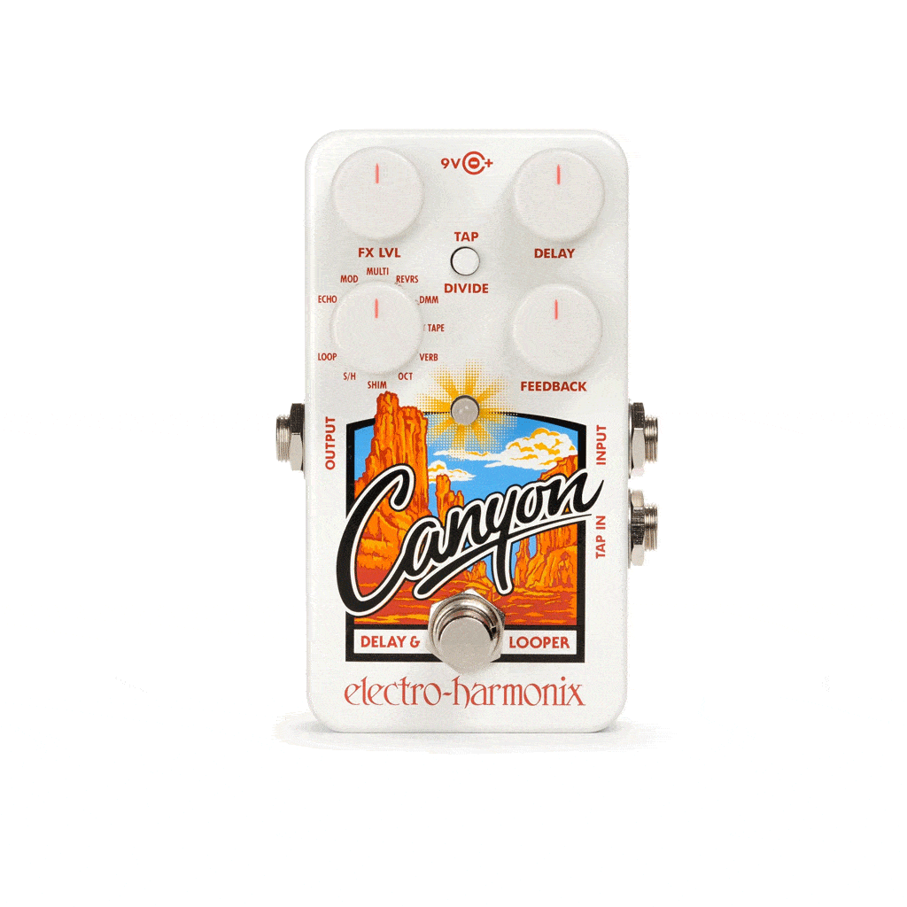 Electro-Harmonix Canyon Delay and Loop Effects Pedal