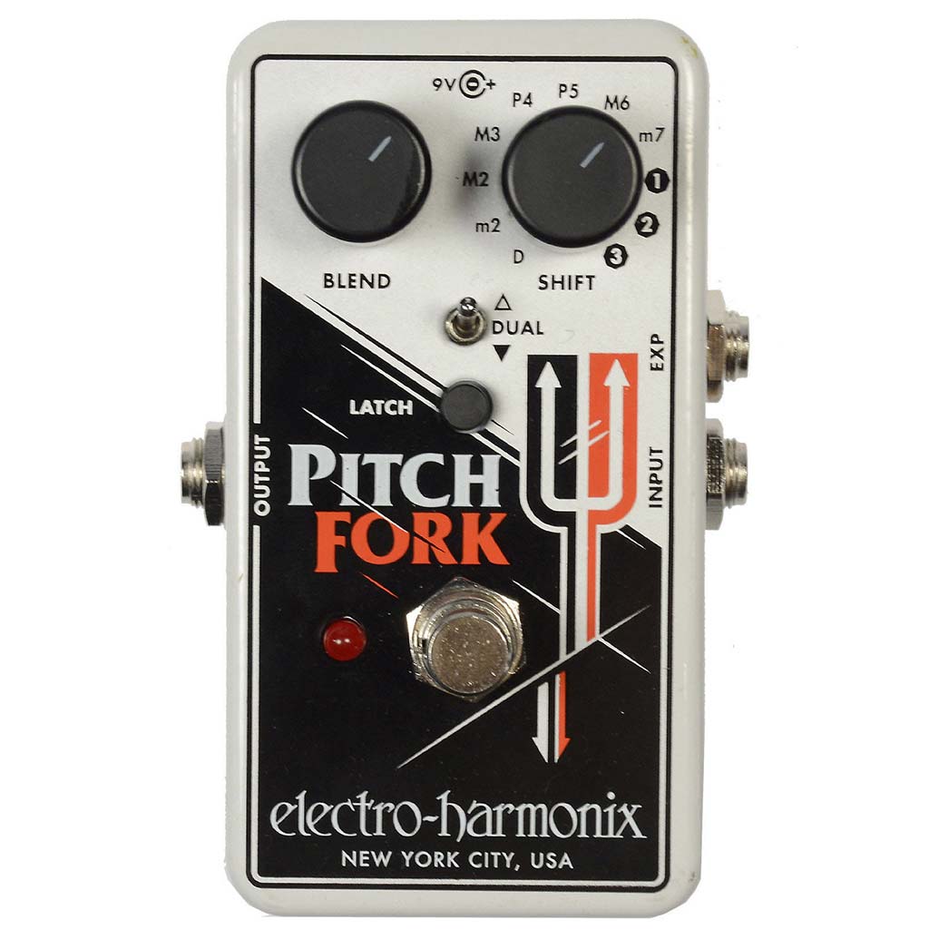 Electro-Harmonix Pitch Fork Polyphonic Pitch Shifter Effects Pedal