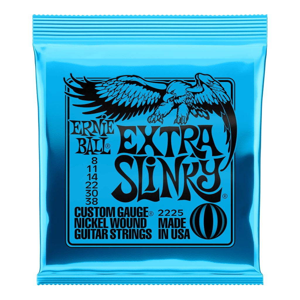Ernie Ball Extra Slinky Electric Guitar Strings - (8-38)