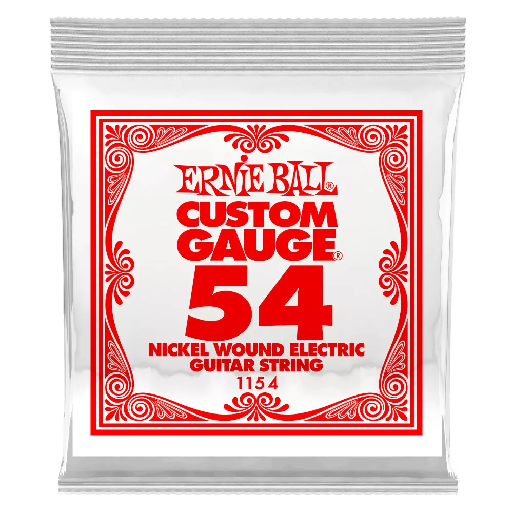 Ernie Ball .054 Nickel Wound Electric Guitar String - Single