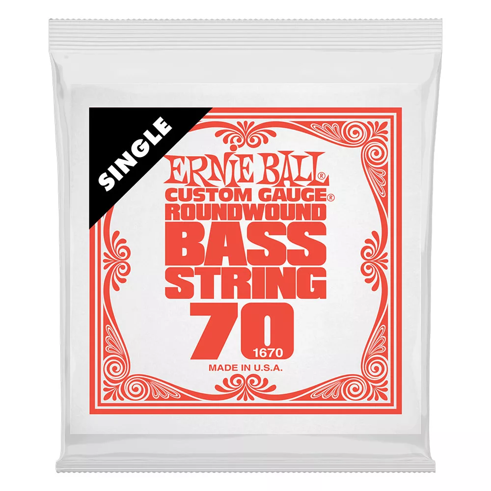 Ernie Ball .070 Nickel Wound Electric Bass String - Single