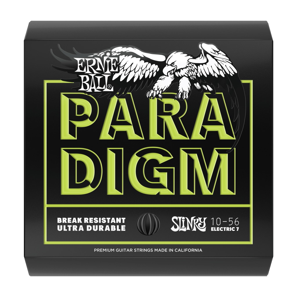 Ernie Ball Paradigm 7-String Regular Slinky Electric Guitar Strings (10-56)