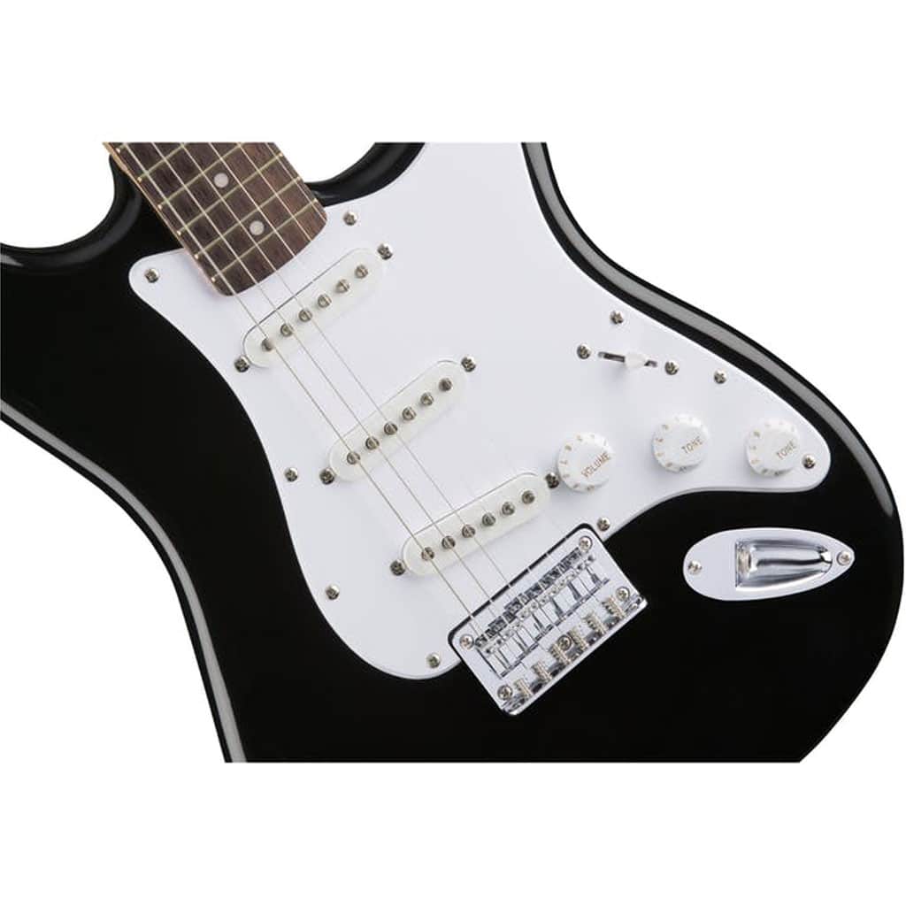 Squier by Fender FSR Bullet Strat HT - Black - Image 4