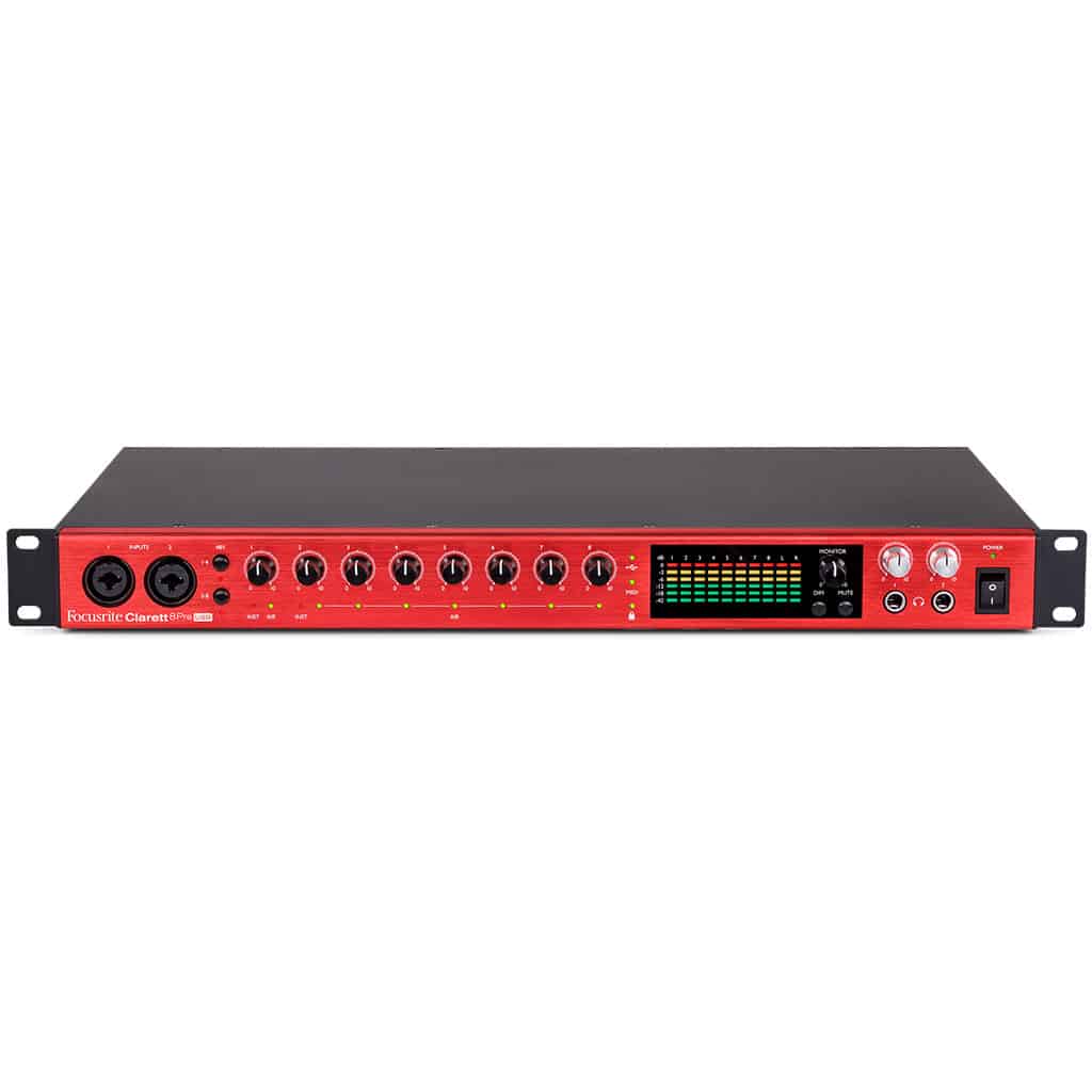 Focusrite Clarett 8Pre Audio Interface - USB