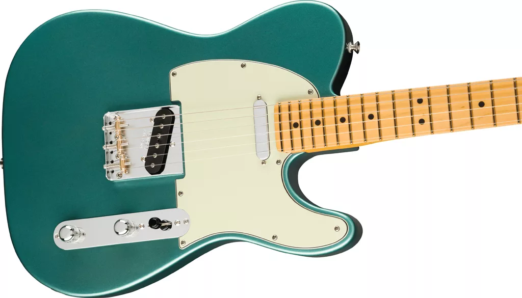 Fender American Professional Classic Telecaster® Electric Guitar - Faded Sherwood Green Metallic - Image 4
