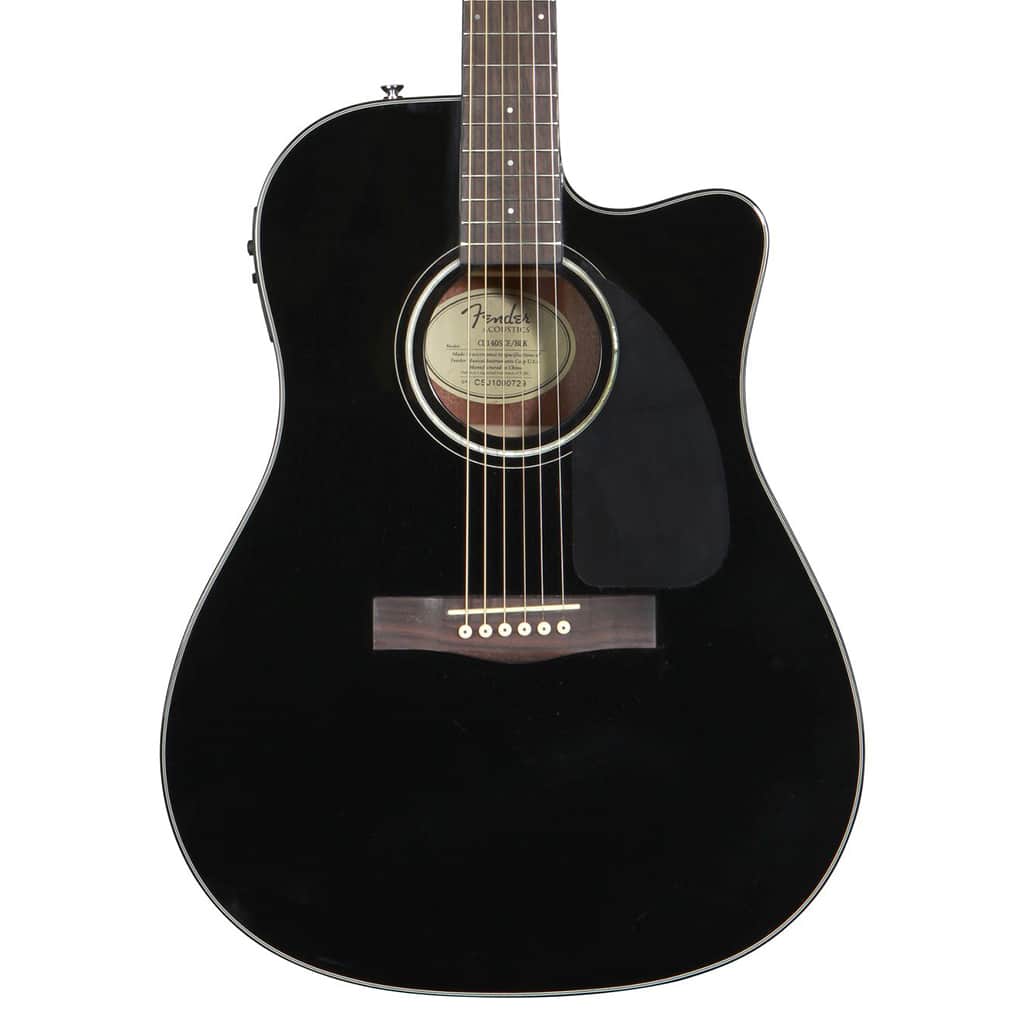 Fender CD-60CE Acoustic-Electric Guitar - Black