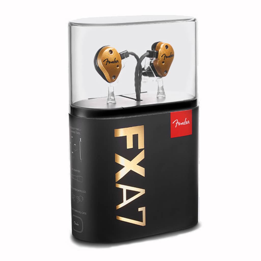 Fender FXA7 Pro In-Ear Monitors - Gold