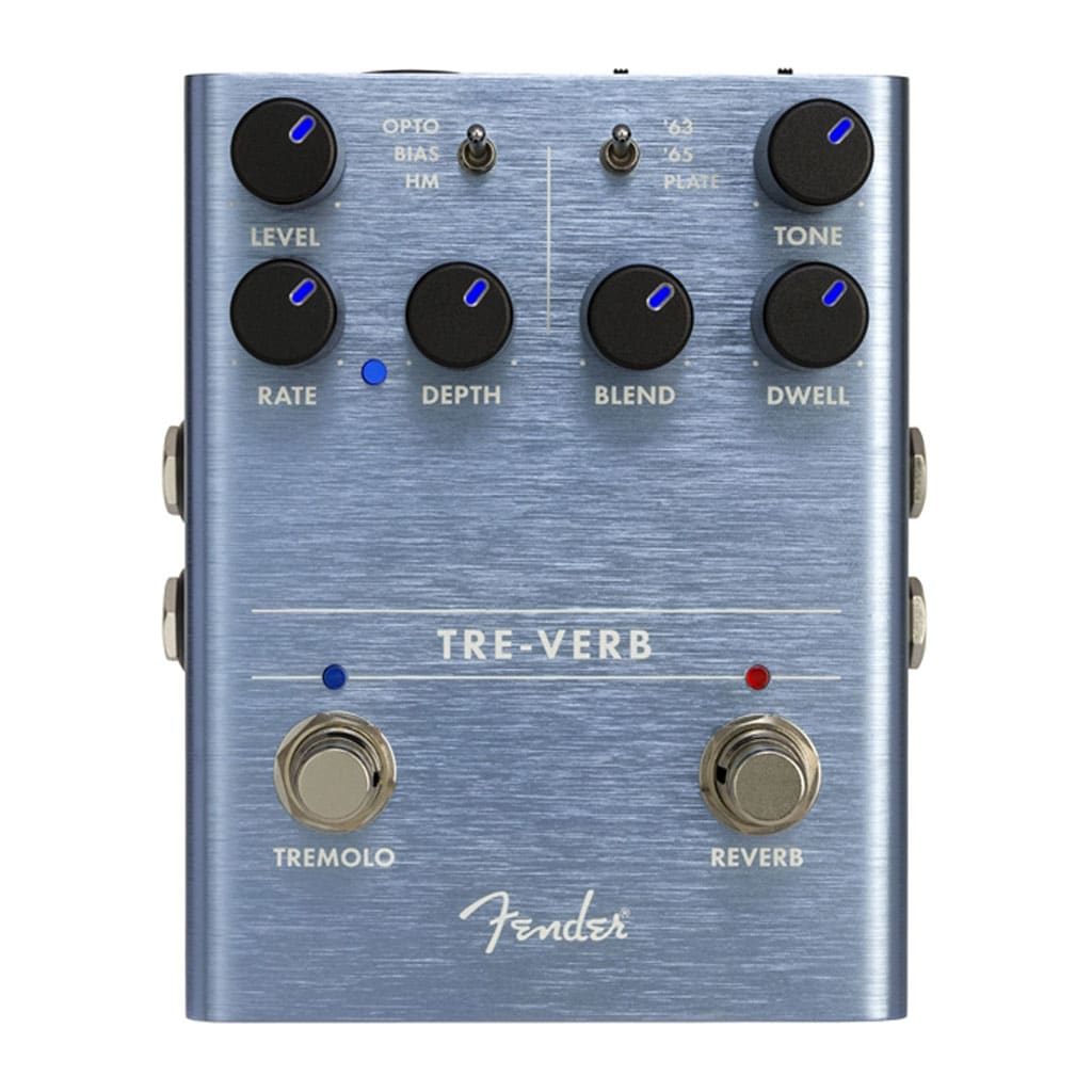 Fender Tre-Verb Digital Reverb/Tremolo Effects Pedal