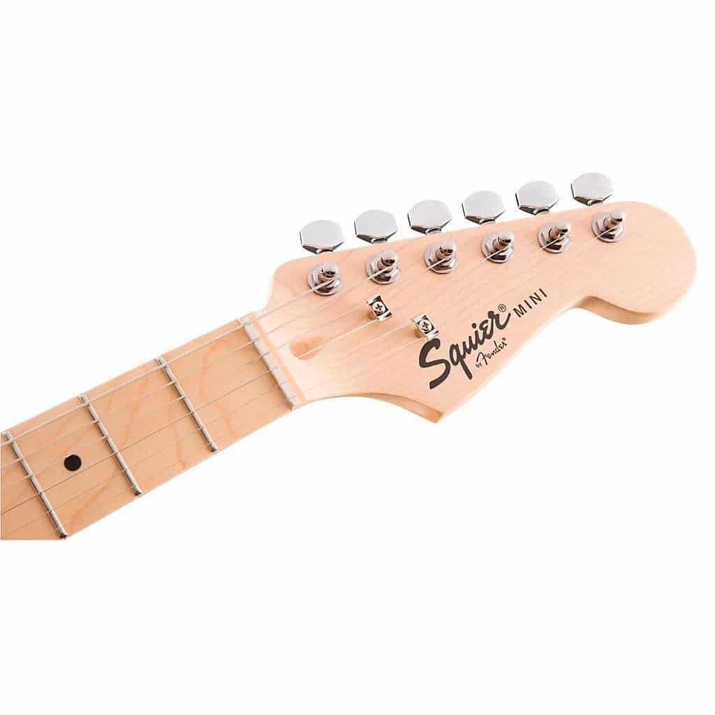 Squier by Fender Mini Stratocaster® Electric Guitar - Olympic White - Image 3