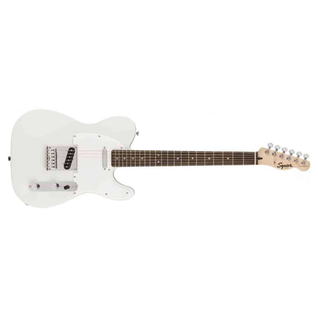 Squier by Fender FSR Bullet Telecaster Electric Guitar - Olympic White - Image 4