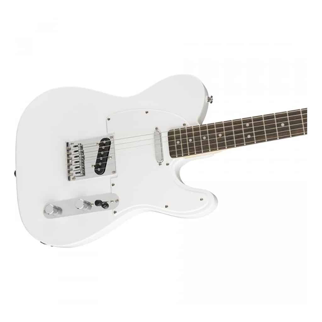 Squier by Fender FSR Bullet Telecaster Electric Guitar - Olympic White - Image 2