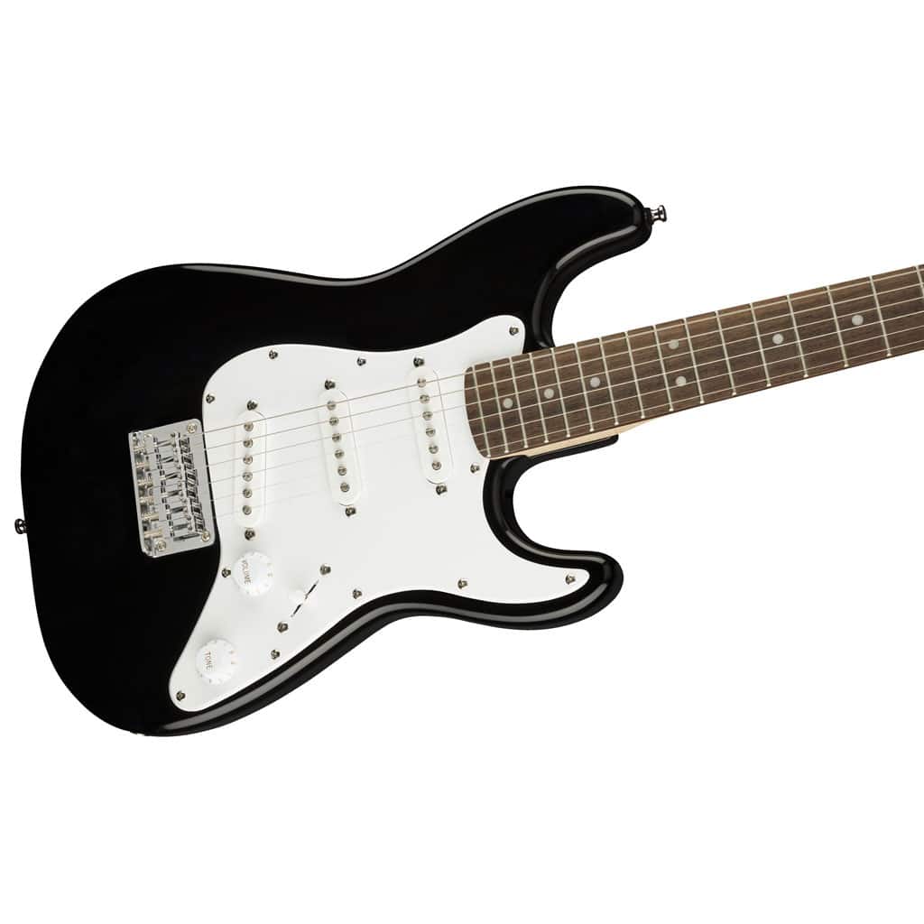Squier by Fender Mini Stratocaster® Electric Guitar - Black - Image 4