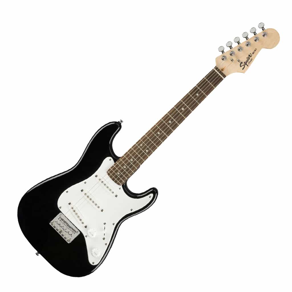 Squier by Fender Mini Stratocaster® Electric Guitar - Black - Image 6