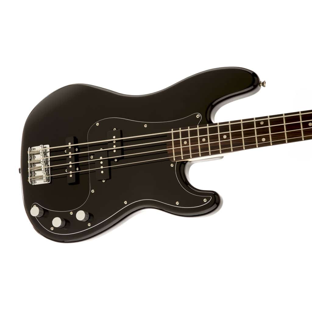Squier by Fender Affinity Series Precision Bass - PJ - Laurel Fretboard - Black - Image 4