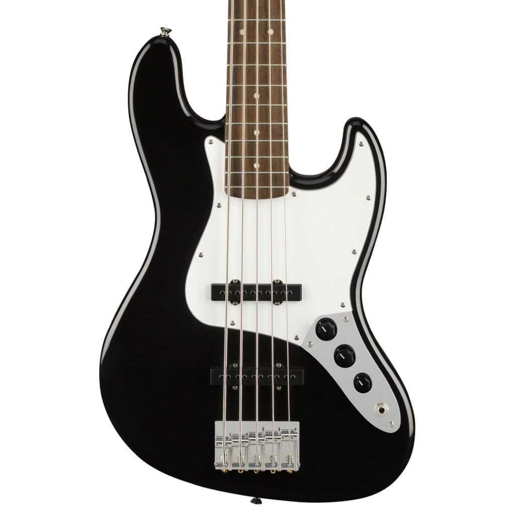 Squier by Fender Affinity Jazz Bass V - 5 String - Laurel Fretboard - Black