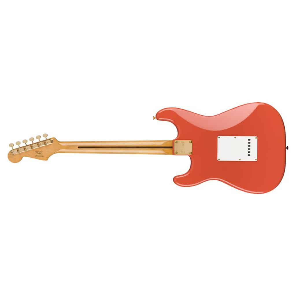 Squier by Fender FSR Classic Vibe 50s Stratocaster - Maple Fretboard - Fiesta Red - Image 3