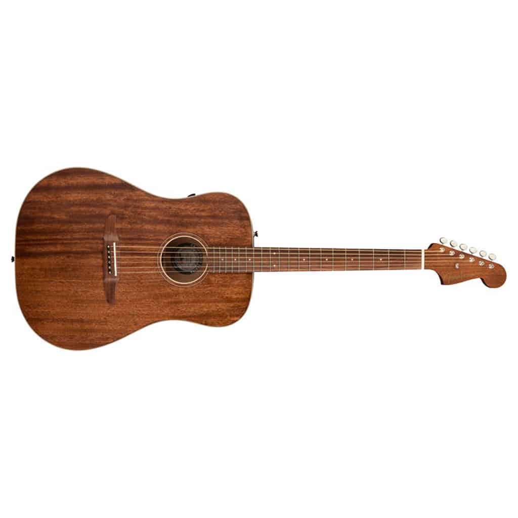 Fender California Series Redondo Special Acoustic-Electric Guitar - Natural Satin Mahogany - Image 2