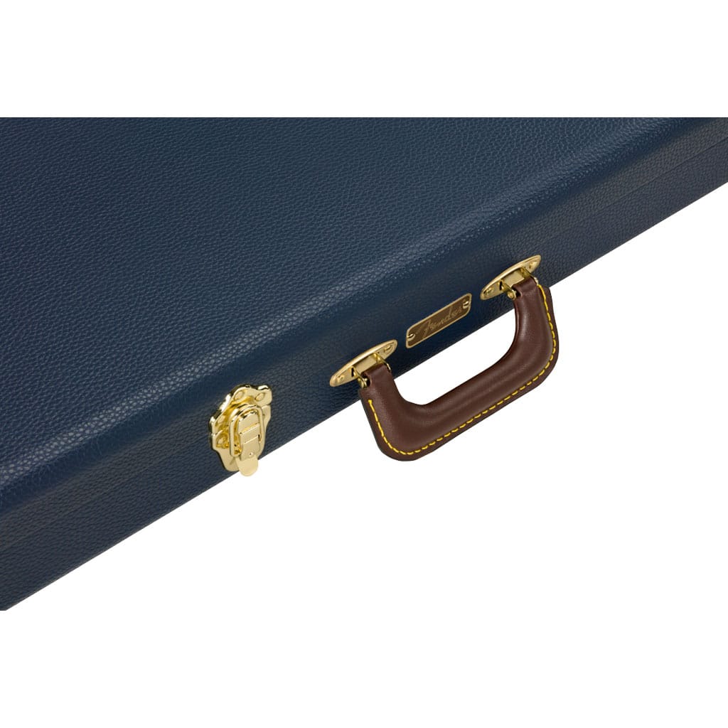 Fender Classic Series Wood Case for Strat/Tele - Navy Blue - Image 2