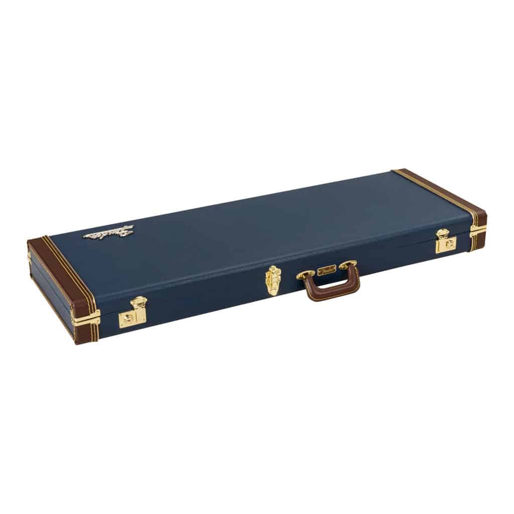 Fender Classic Series Wood Case for Strat/Tele - Navy Blue - Image 3